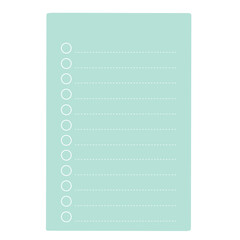 Green planner template set.