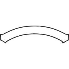 Hanging Flag Vintage Illustration Vector