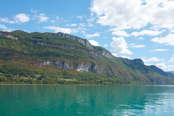Rive du lac du bourget - savoie