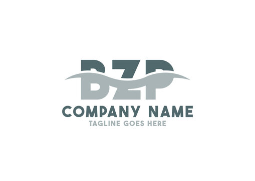 Letter BZP logo design template, BZP logo