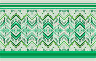 Geometric ethnic oriental pattern traditional Design for background,carpet,wallpaper,clothing,wrapping,Batik,fabric,Vector embroidery style. 