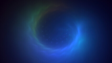 3D rendering abstract colorful fractal light background