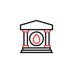 Blood Bank Icon