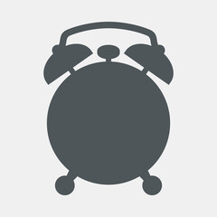 Сlock alarm is ringing quality vector illustration cut