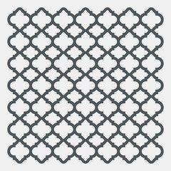 Oriental arabic tile background tile quality vector illustration cut