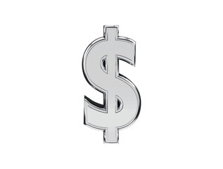 3d dollar sign vector illustration