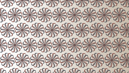 Arabic Alphabet shapes turned into Geometrical textured pattern with decorative ornamental illustrations for desktop, wallpaper, background, texture (Vintage colors)