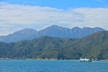 Beautiful Scenery of Lantau Island, Hong Kong