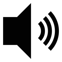 speaker icon for mobile web ui design
