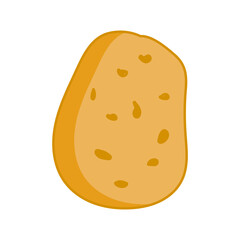 vector illustration of potato, eggplant, tomato. logo icons