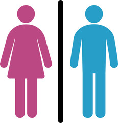 これはトイレのアイコンのイラストです。