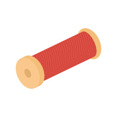 red needle thread icon design with vector illustration
