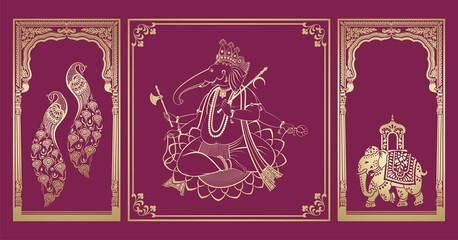 Hindu icons, Hinduism ,cultural heritage , India , Asia	