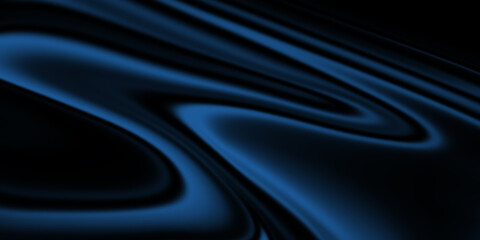 Abstract background luxury blue cloth or liquid wave or wavy folds of grunge silk texture satin velvet material, luxurious background or elegant wallpaper