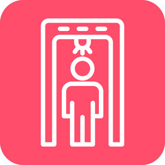 Metal Detector Icon Style