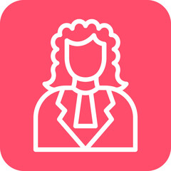 Obraz premium Judge Icon Style