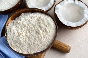 Natural coconut flour