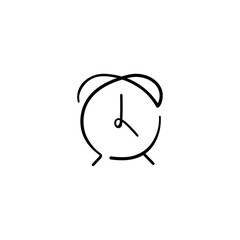 Alarm Line Style Icon Design