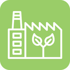 Eco Factory Icon Style