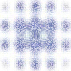 pattern with blue dots