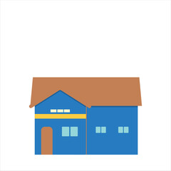 Filled House Icon Vector