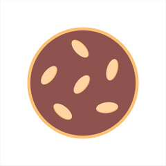 Illustration of Chocolate Flavored Donuts