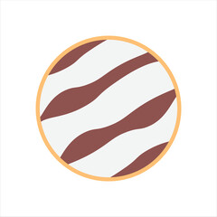 Illustration of Chocolate Flavored Donuts