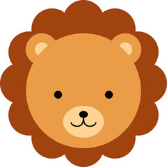 Cute Head Animal Vector