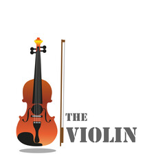 the logo of a musical instrument named violin