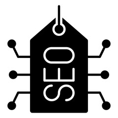 Premium download icon of seo tag