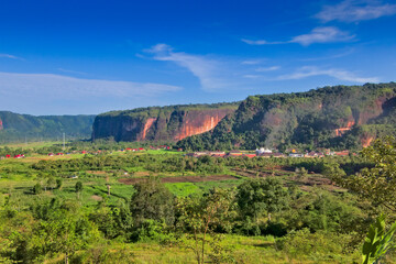 View over the rural Harau Valley, West Sumatra, Indonesia