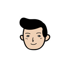 Face Character Illustration