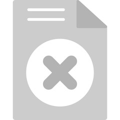 Obraz premium Cancel Icon