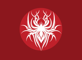 Spider logo designs vector illustration