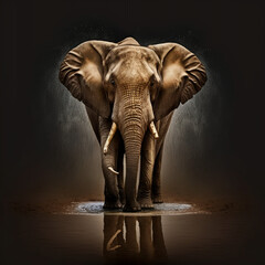 Fototapeta na wymiar The Majestic Elephant: A Guide to Understanding and Appreciating These Fascinating Creatures