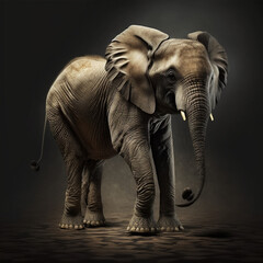 Fototapeta na wymiar The Majestic Elephant: A Guide to Understanding and Appreciating These Fascinating Creatures