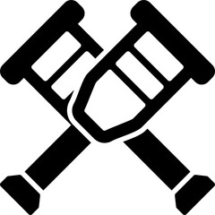 Crutches Icon