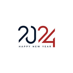2024 logo icon, New Year logo. 2024 calendar design elements elegant contrast numbers layout. Template with number. Christmas banner, card, poster, holiday cover. Vector Modern Xmas design in style.
