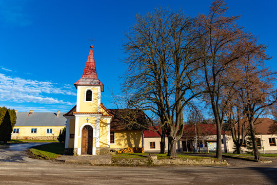 Little church in a czech village.
