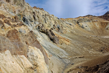Fototapeta na wymiar Mutnovsky volcano in Kamchatka Peninsula, Russia