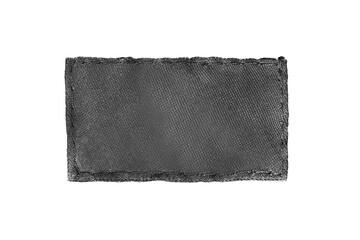 Fabric patch isolated