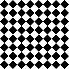 black and white seamless pattern with square pattern