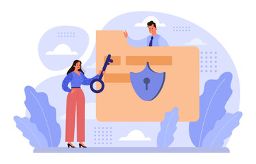 Data theft concept. Cyber attack, hacker stealing personal data