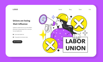Unions are losing their influence. Unemployment under 5 percent.