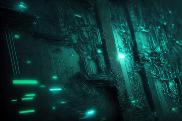 cyber background