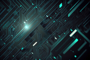 Obraz premium cyber background