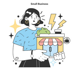 Small business. Fears and concerns about starting and developing