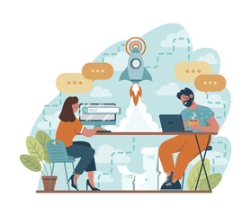 Achievement. New milestone reached in business activity, career