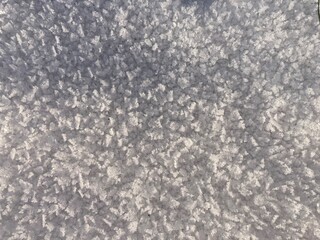 Fototapeta premium surface with frozen white ice crystals