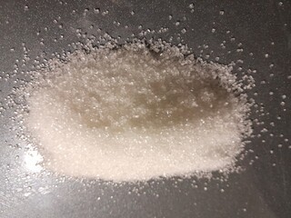 sugar on a table